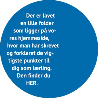 Der er lavet en lille folder som ligger p vores hjemmeside, hvor man har skrevet og forklaret de vigtigste punkter t...