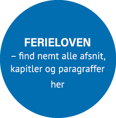  FERIELOVEN – find nemt alle afsnit, kapitler og paragraffer her