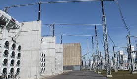 J vnstr mstation Tjele. Her ses den store kraftstation Tjele , der var grunden til at Apple laver datacenter ved siden af.